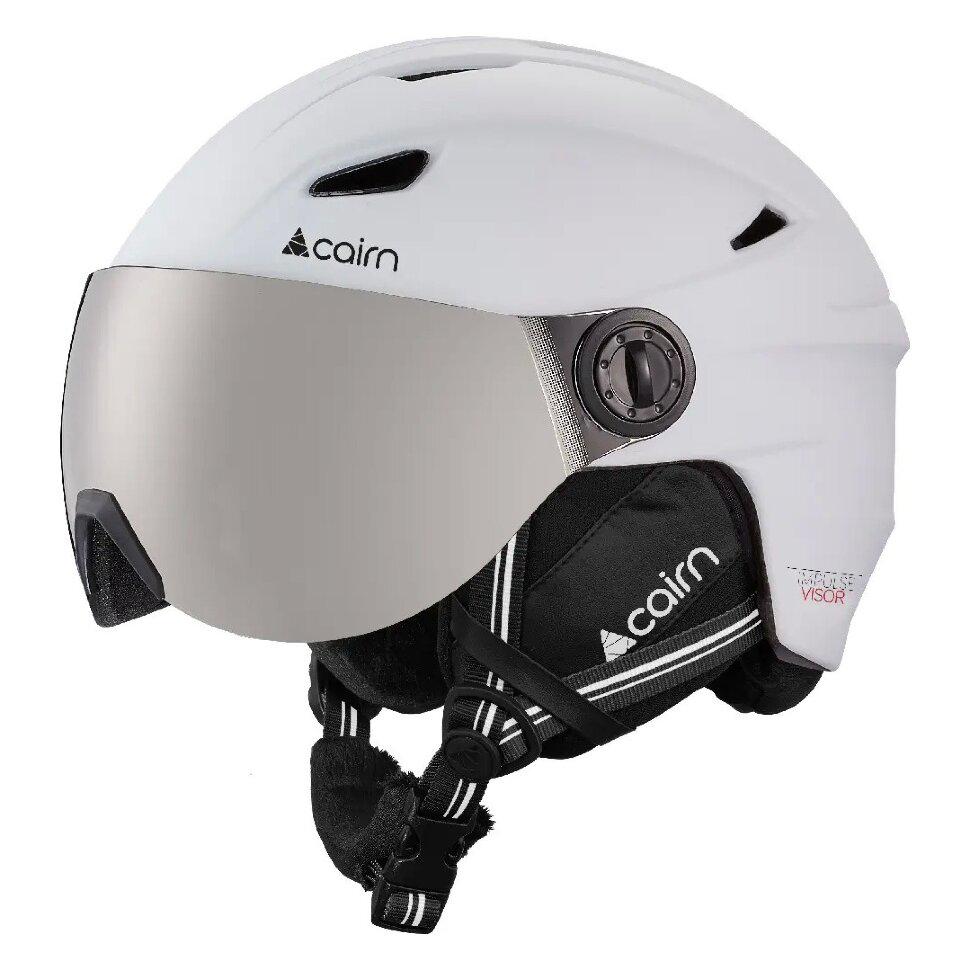 Шлем Cairn Impulse Visor Mat р. 57-58 White