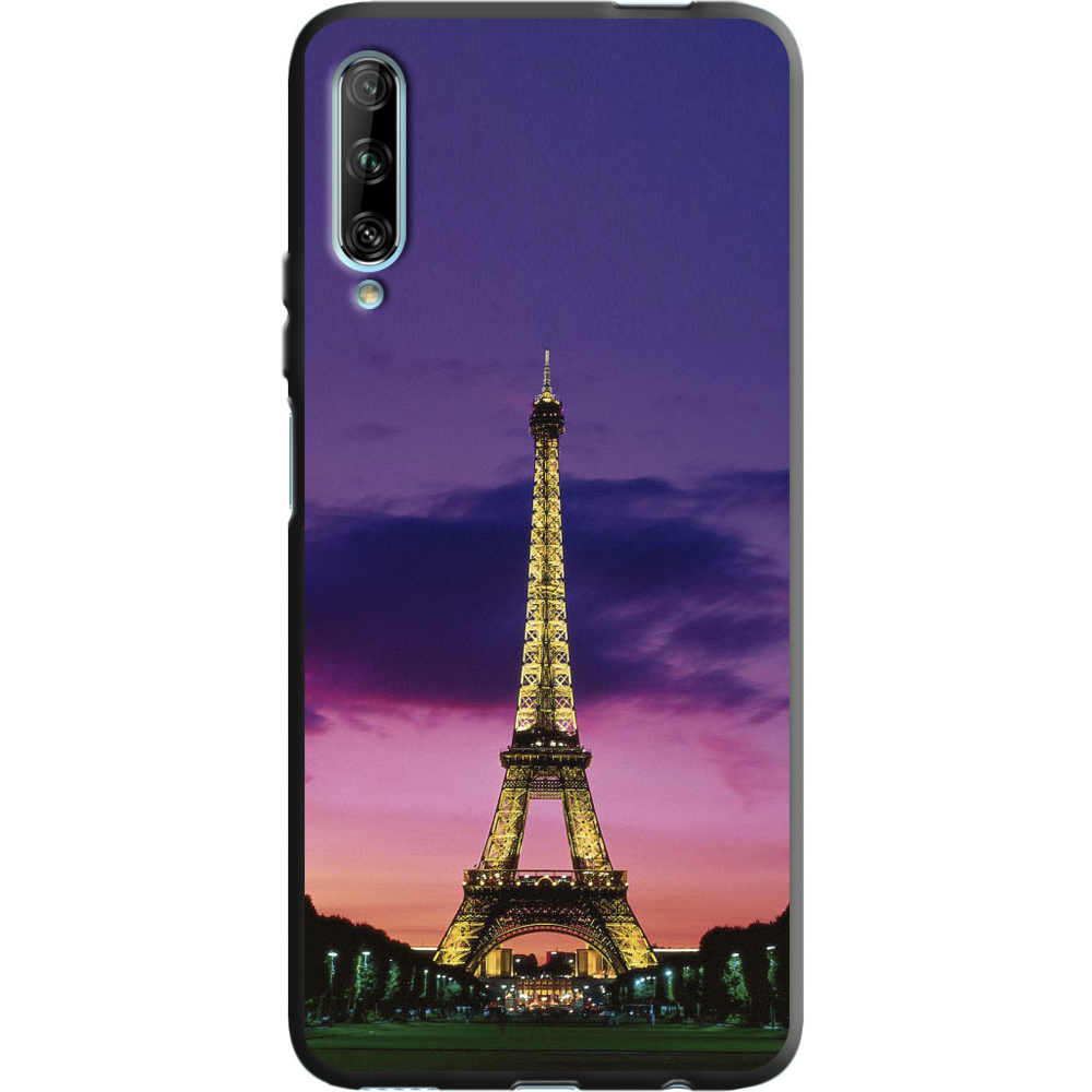 Чехол Boxface Huawei P Smart Pro Полночь в Париже Черный силикон (38612-up964-38955)