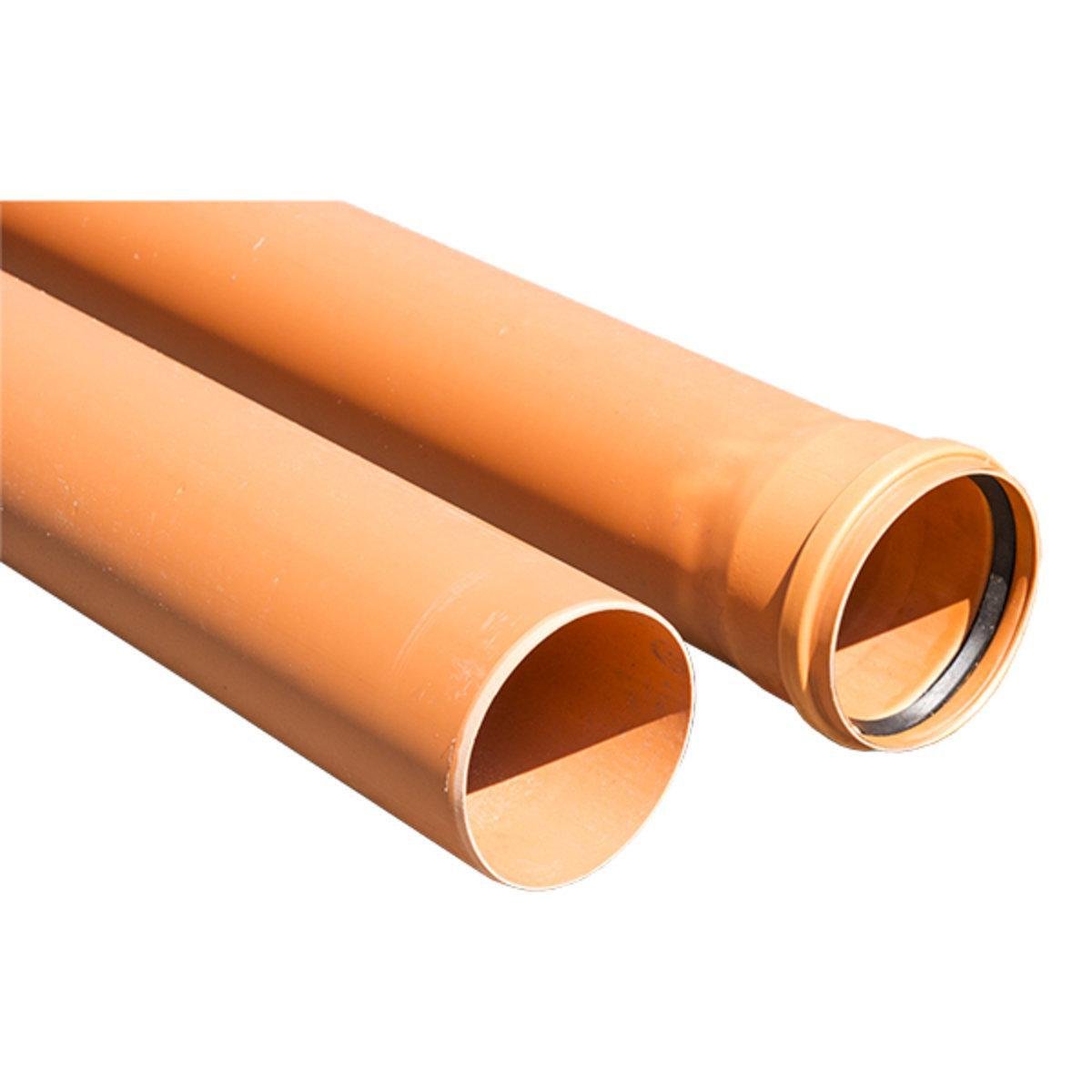 Труба наружная Valrom Ф 160 мм 1 м х 4,9 мм (SW-46219)