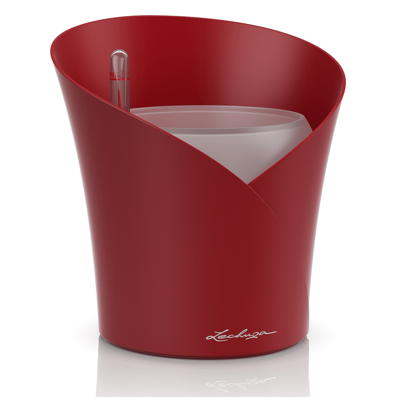 Вазон Lechuza ORCHIDEA Красный матовый (5540)
