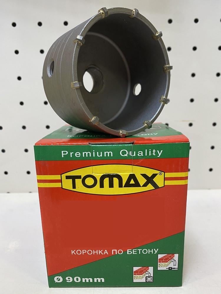 Коронка по бетону TOMAX 90 мм без хвостовика (1415215432) - фото 3 Коронка по бетону TOMAX 90 мм без хвостовика (1415215432) - фото 3