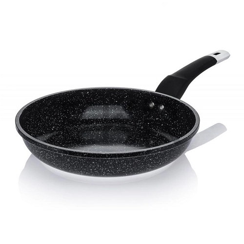 Сковорода Edenberg EB-4124 з антипригарним гранітним покриттям та турбо індукційним дном 2,1 л 24 см (EB-4124)