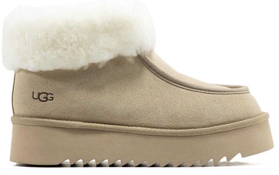 Уггі жіночі UGG Funkette Boot Beige р. 39 Бежевий (28231)