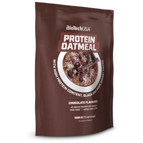 Заменитель питания BioTechUSA Protein Oatmeal 1000 г 11 порций Chocolate/Cherry