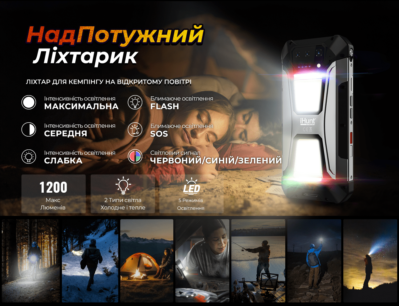 Смартфон протиударний водонепроникний iHunt Tank 2 PRO 24/512 ГБ 23800 мА/год - фото 4