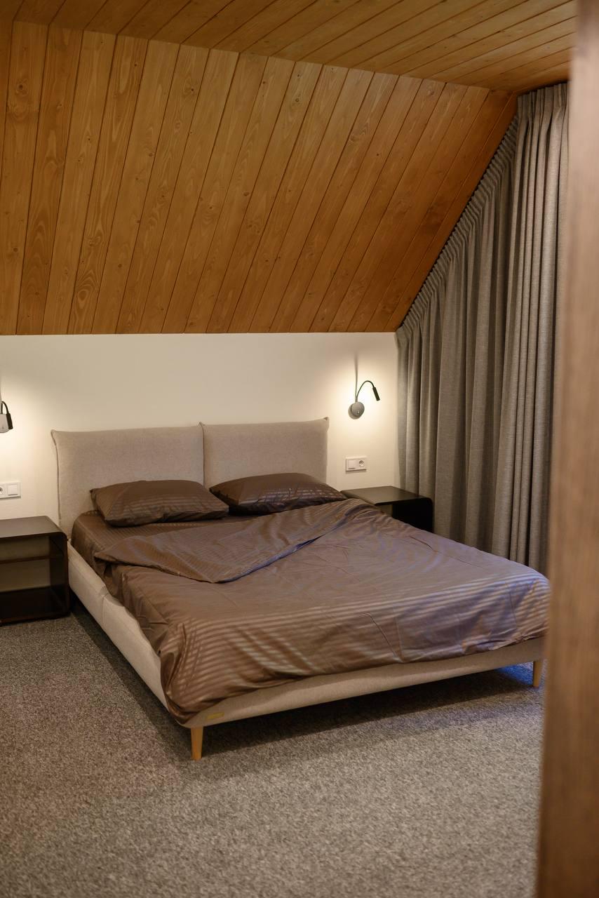 Комплект постільної білизни Signorina Siena зі страйп-сатину євро 50х70 см/70х70 см Шоколадний (0010E) - фото 4