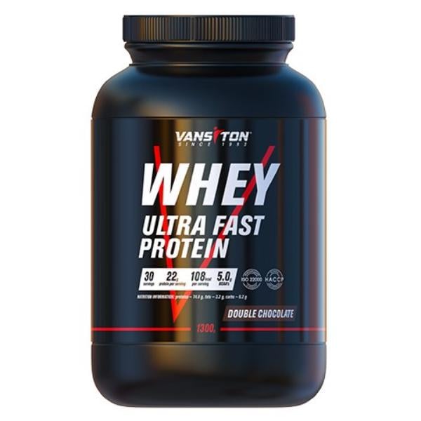 Протеин Vansiton Ultra Protein 1300 г 43 порции Double Chocolate (000026264)