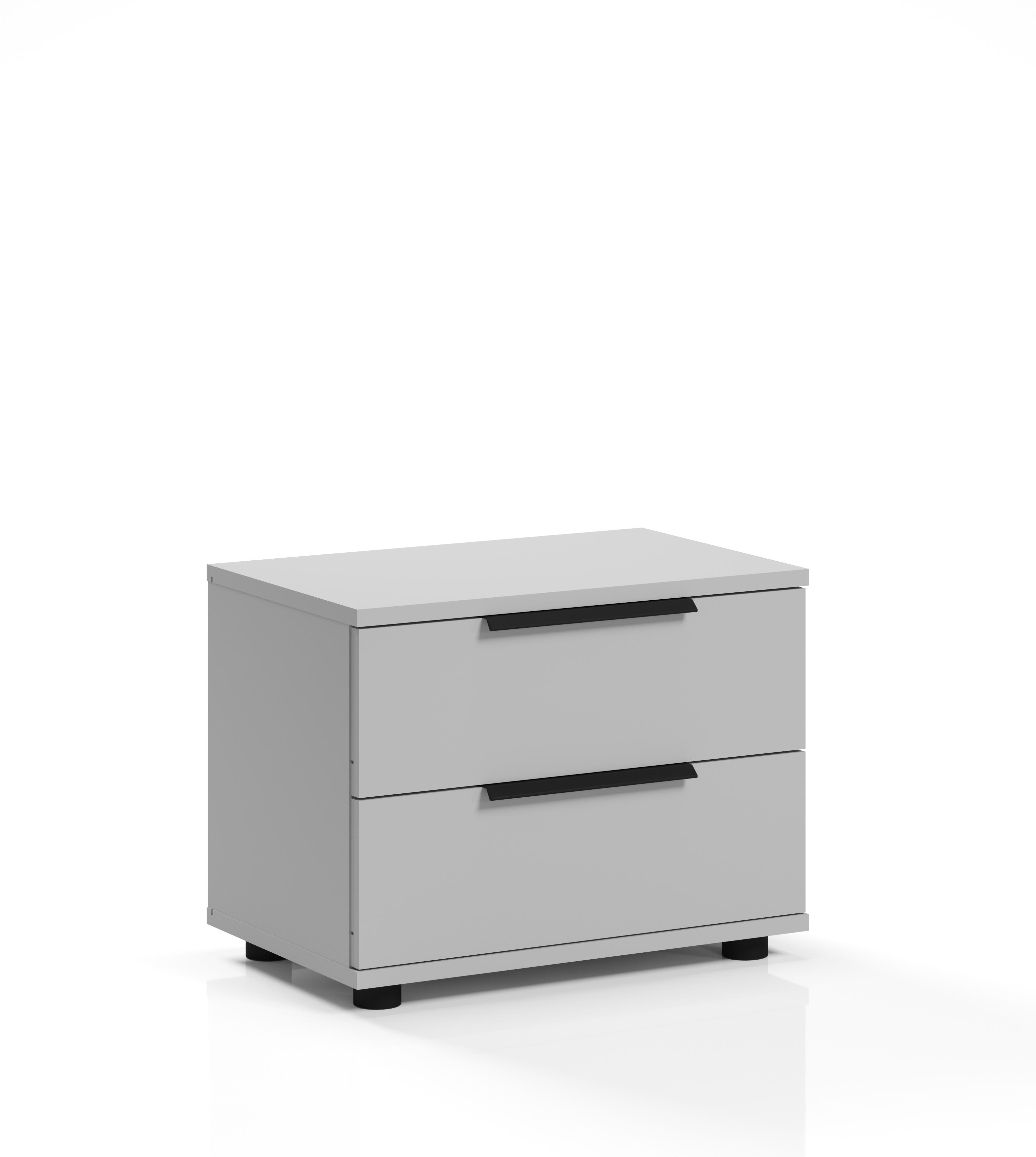 Тумба прикроватная Лира Orange-Line Светло серый (407331)