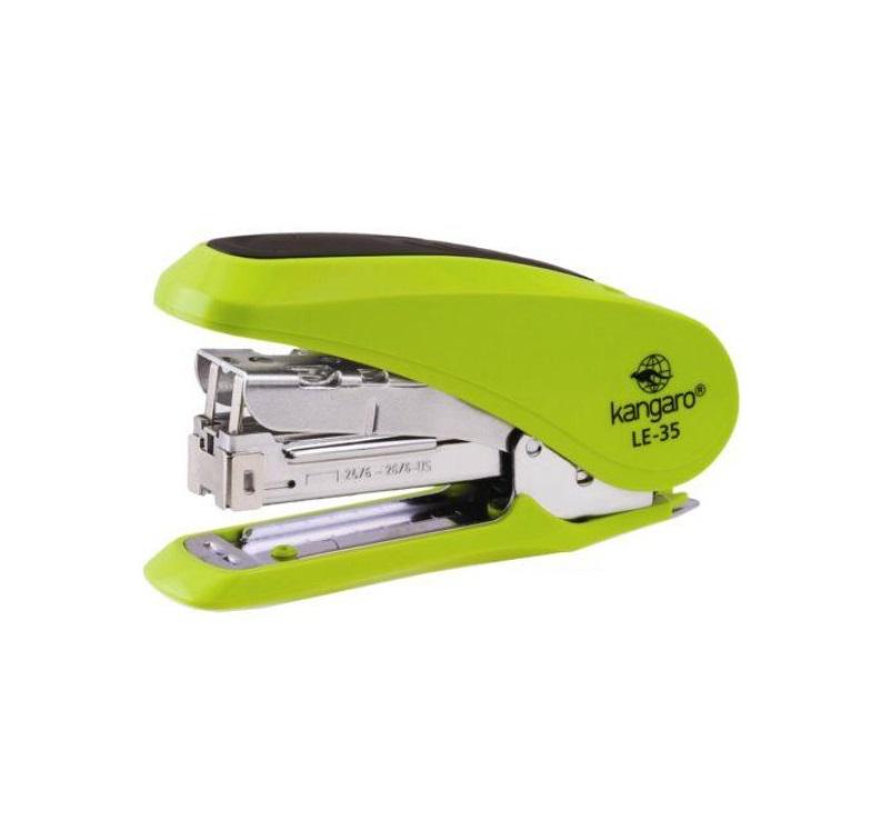 Степлер Kangaro скобы №24;26 до 30 листов пластиковый (LE-35)