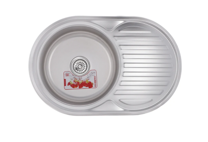 Мойка кухонная Zerix Z7750-06-180D Decor (ZX1595)