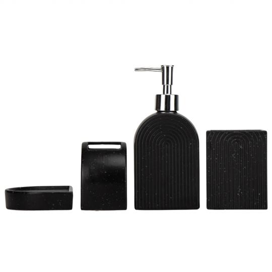 Набор для ванной комнаты Elisey Black ceramics (9117-003)
