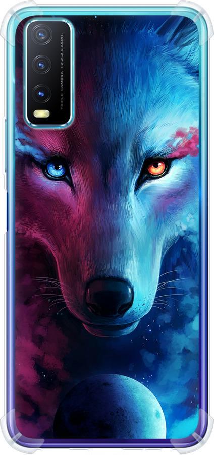 Чехол на Vivo Y20 Арт-волк (3999sp-2078-42517)