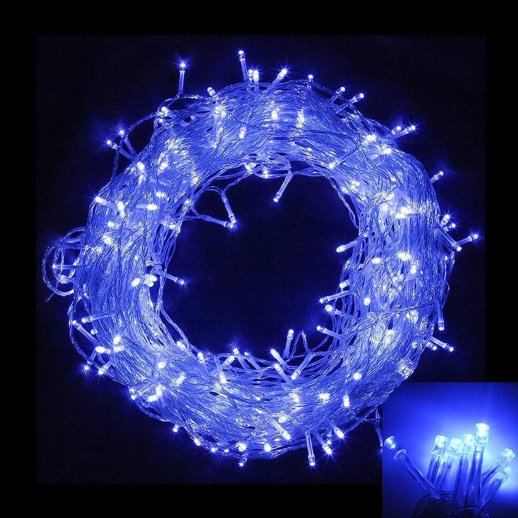 Новогодняя гирлянда светодиодная LED гирлянда Xmas 400 B-1 16 м Синий (1008914-Blue)