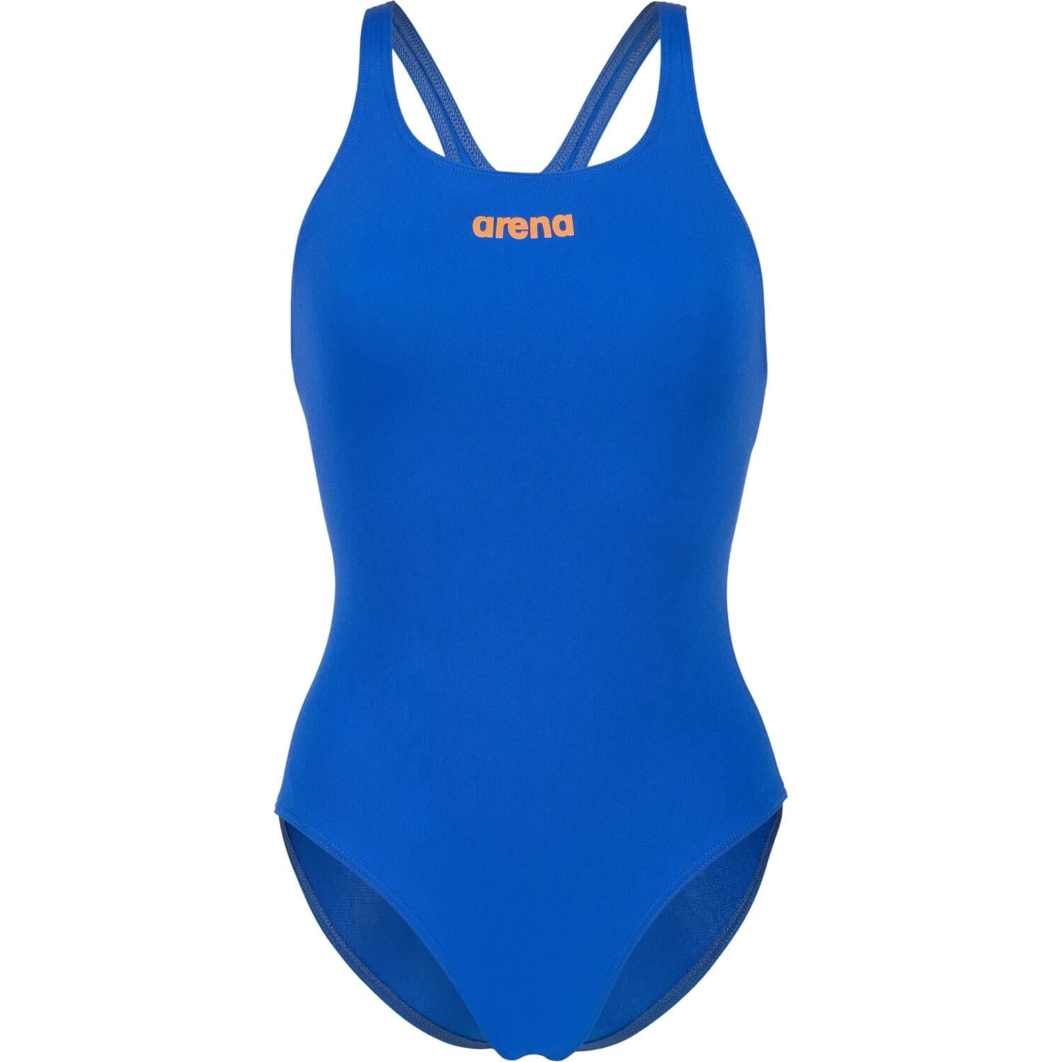 Купальник слитный женский Arena TEAM SWIMSUIT SWIM PRO SOLID р. 34 Сине-оранжевый (004760-803)