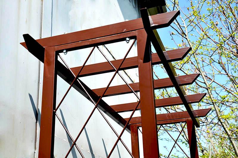 Арка металлическая садовая Kompred OL174 для вьющихся растений (1393766352) - фото 3