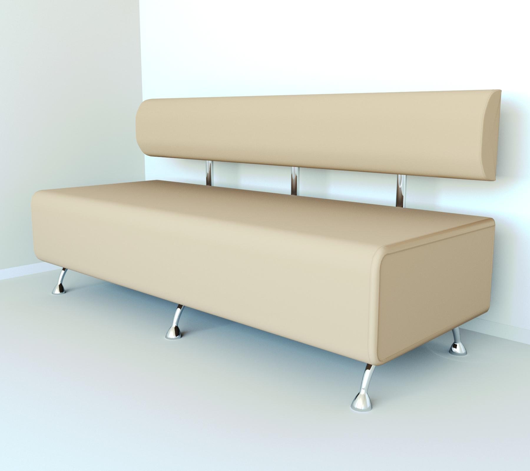 Диван офисный Tobi Sho Доран-42 без подлокотников 2000x540x750 мм кожзам Шампань (2207) - фото 1 Диван офисный Tobi Sho Доран-42 без подлокотников 2000x540x750 мм кожзам Шампань (2207) - фото 1