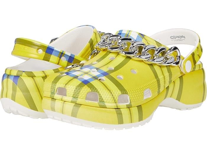 Сабо Crocs Clueless Exclusive р. 38-39 Yellow Plaid Perfection (26658280) Сабо Crocs Clueless Exclusive р. 38-39 Yellow Plaid Perfection (26658280)