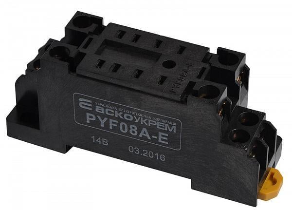 Колодка для промежуточного реле АСКО-Укрем PYF08A-Е 5А 2к 220V AC МY2 (A0090020003) - фото 1 Колодка для промежуточного реле АСКО-Укрем PYF08A-Е 5А 2к 220V AC МY2 (A0090020003) - фото 1