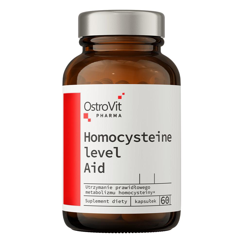 Добавка для поддержания здорового уровня гомоцистеина OstroVit Pharma Homocysteine Level Aid 60 caps