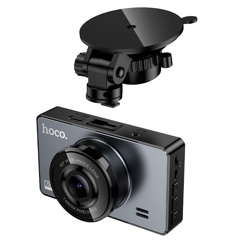 Видеорегистратор Hoco DV14 для авто 3,0" IPS экран HD 720p 25 кадров/с угол 120° Черный (635262) - фото 2 Видеорегистратор Hoco DV14 для авто 3,0" IPS экран HD 720p 25 кадров/с угол 120° Черный (635262) - фото 2