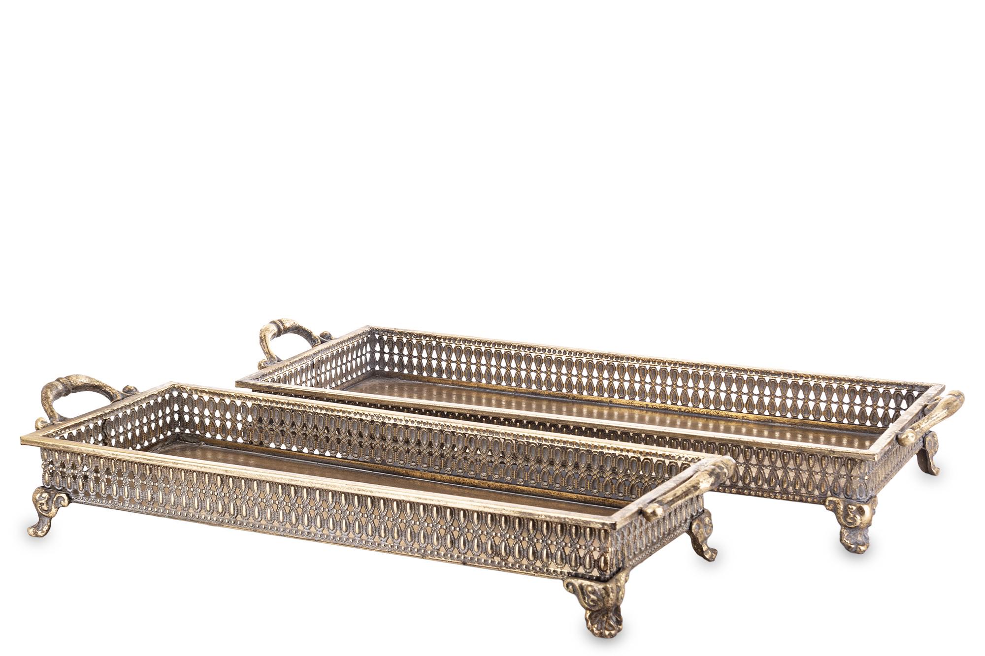 Набір таць декоративних 2 шт. 11x60x20/11x65x25 см (166609) - фото 10