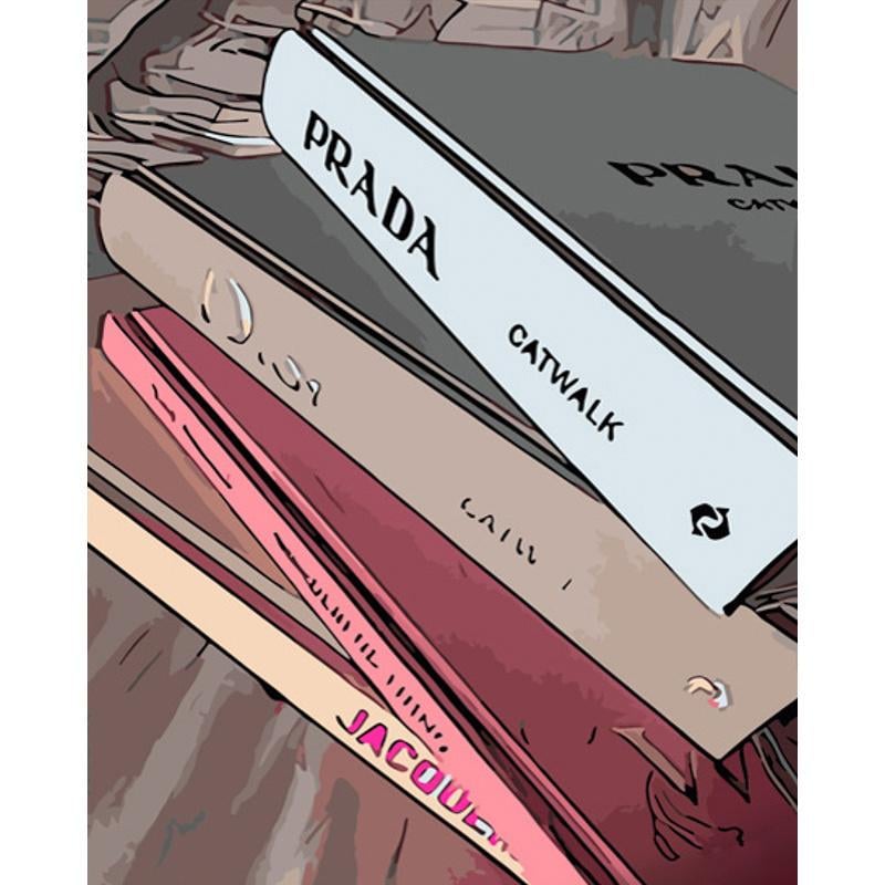 Картина по номерам Strateg Премиум Книги на столе 40x50 см (GS751)