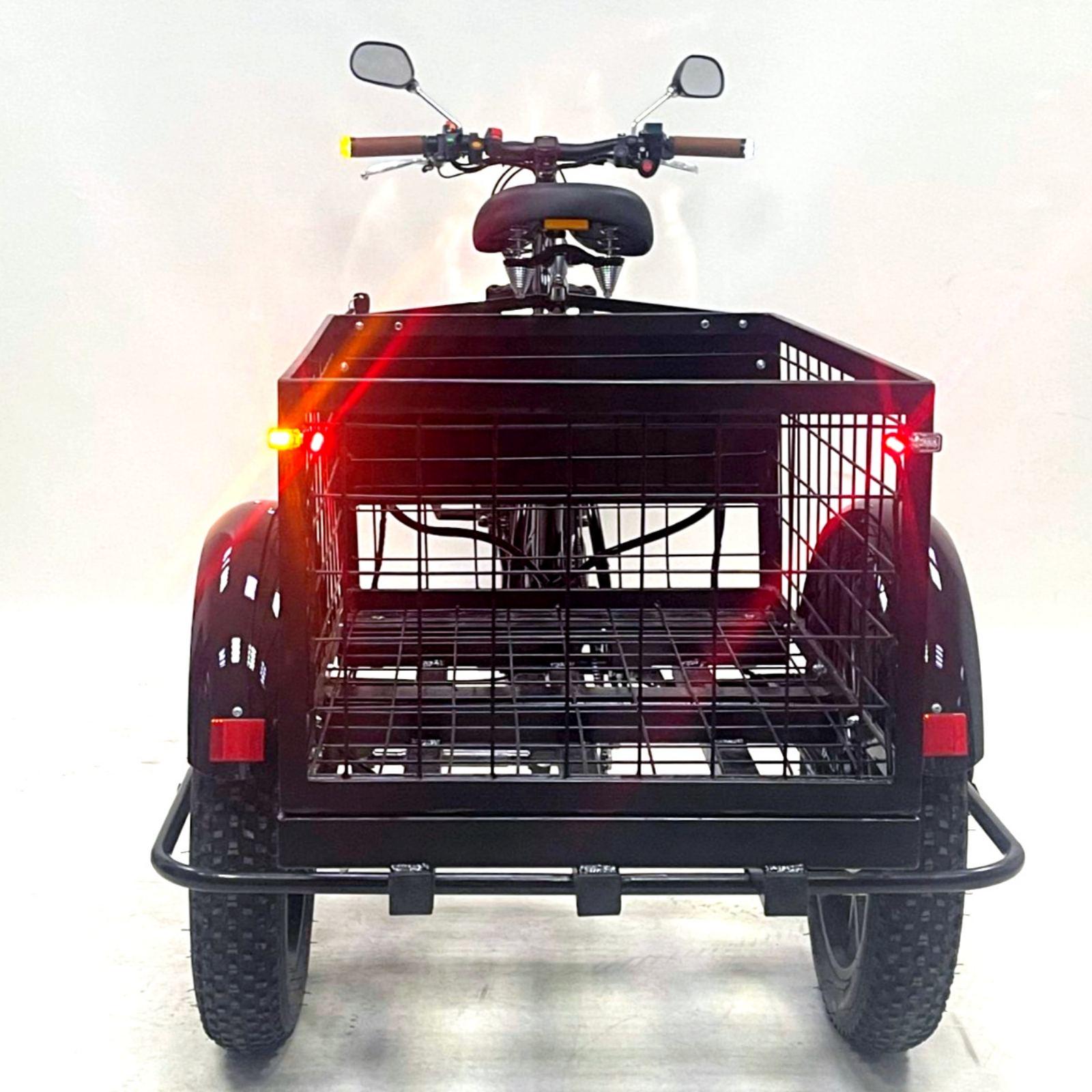 Електровелосипед триколісний Tiras JOB FAT 2420 PRO-1000 36 V 50 Ah - фото 4