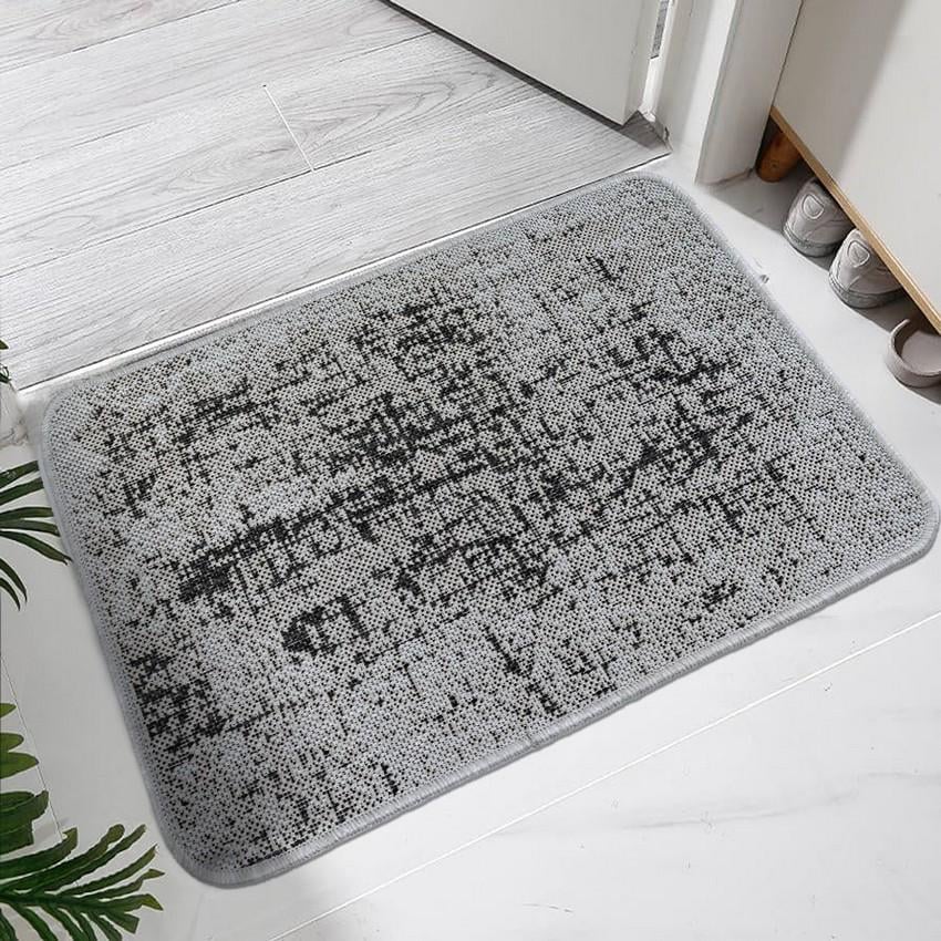 Коврик придверный в прихожую Lana 19726-08 50х80 см Светло-Серый (22630262)