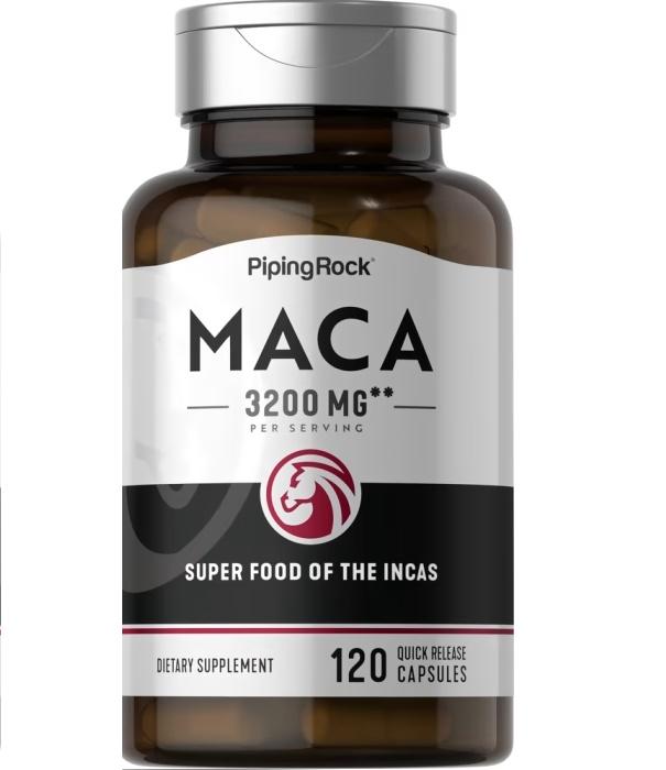 Мака Piping Rock Maca 3200 mg per serving 120 Caps Мака Piping Rock Maca 3200 mg per serving 120 Caps
