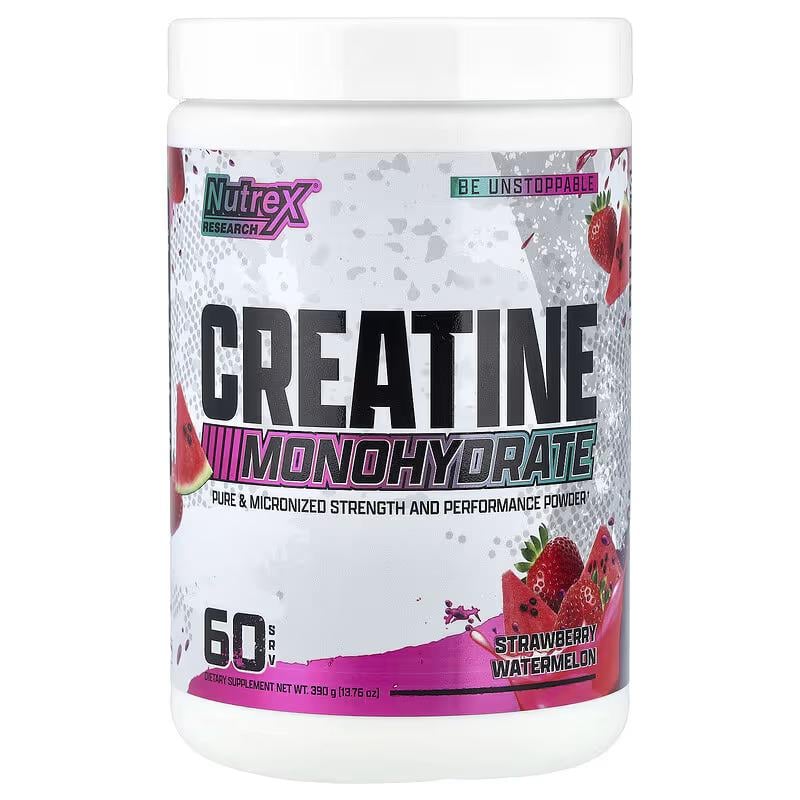 Креатин моногидрат Nutrex Creatine Monohydrate Strawberry Watermelon 390 г