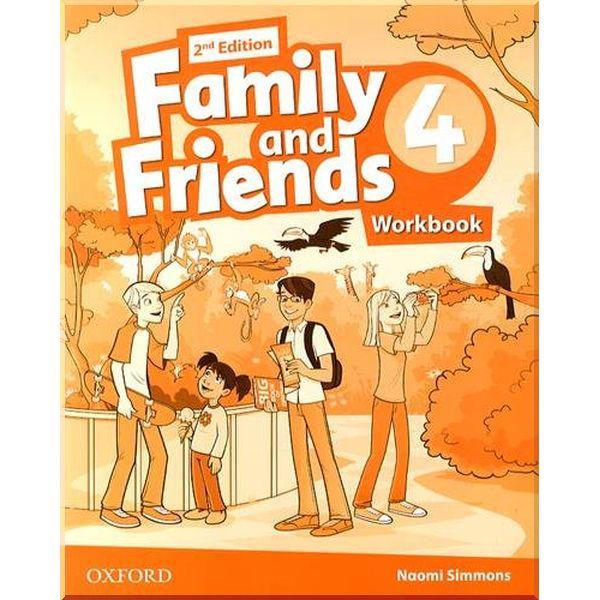 Рабочая тетрадь Family and Friends 2nd Edition 4 Workbook