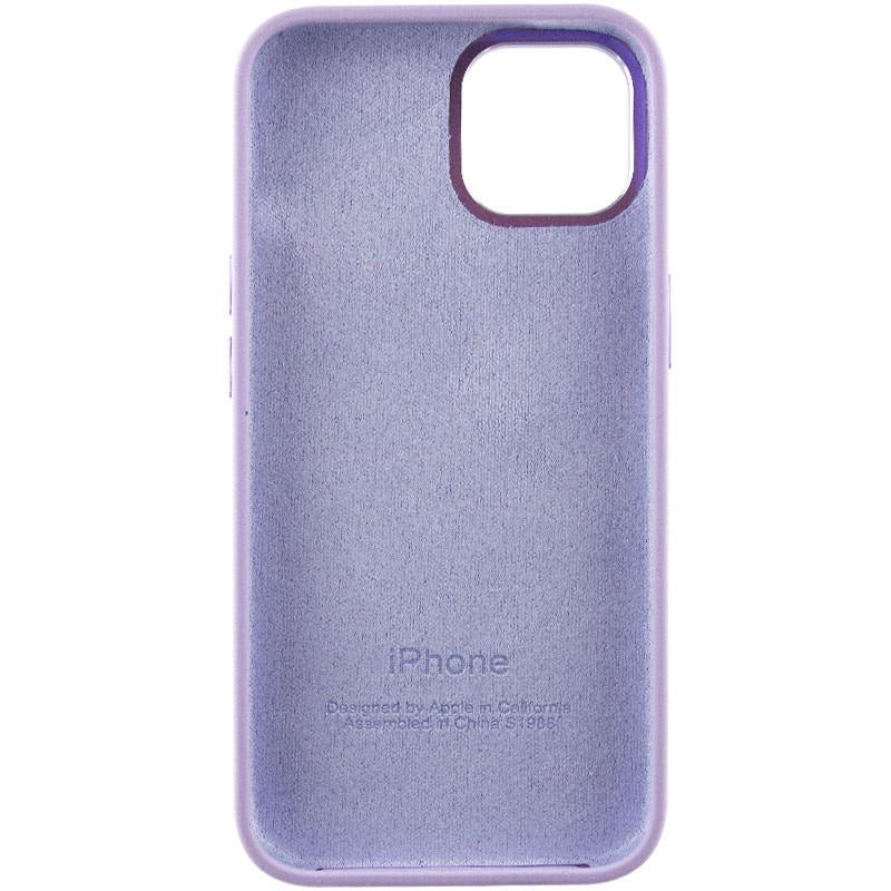 Протиударний чохол Silicone Case Metal Buttons (AA) для Apple iPhone 12 Pro Max (6.7") Бузковий / Lilac - фото 4