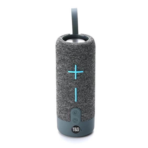 Портативная колонка TG619 Bluetooth/USB/microSD FM-радио аккумуляторная Серый