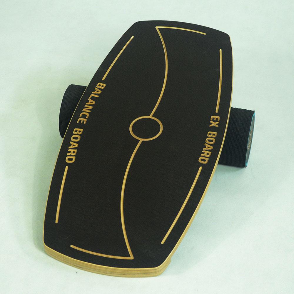 Балансборд Ex-board Black черный валик 13 см в резине (EX80) - фото 2 Балансборд Ex-board Black черный валик 13 см в резине (EX80) - фото 2