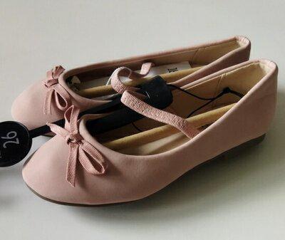 Балетки OVS р. 26 Пудровий