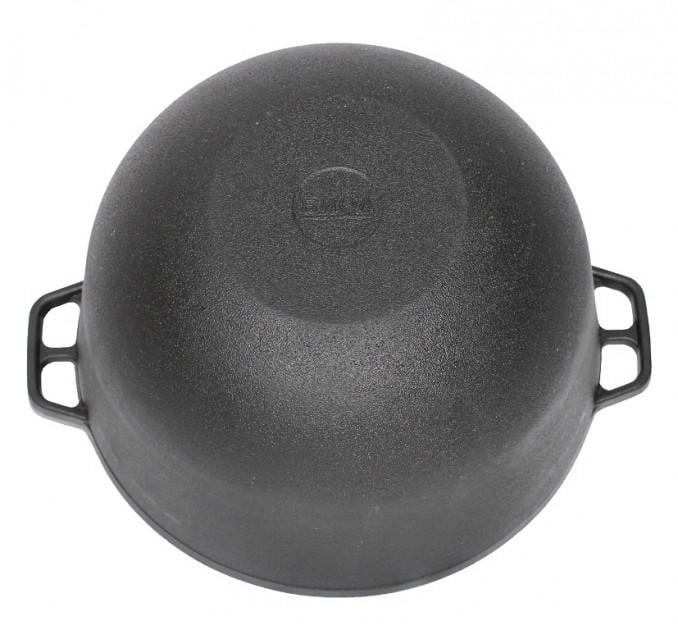 Казан туристичний Біол чавунний з дужкою і кришкою 8 л Чорний (0708) - фото 4 Казан туристичний Біол чавунний з дужкою і кришкою 8 л Чорний (0708) - фото 4