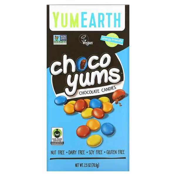 Конфеты YumEarth Choco Yums шоколадные 70,9 г