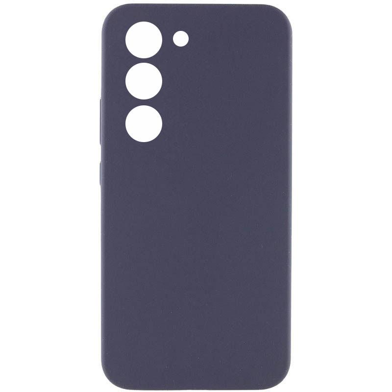 Протиударний Чохол Silicone Cover Lakshmi Full Camera (AAA) для Samsung Galaxy S23 Сірий / Dark Gray