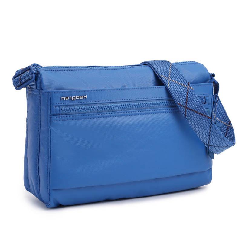 Жіноча сумка Hedgren Inner City Eye Medium 5,7 л Creased Strong Blue (HIC176M/853-07)