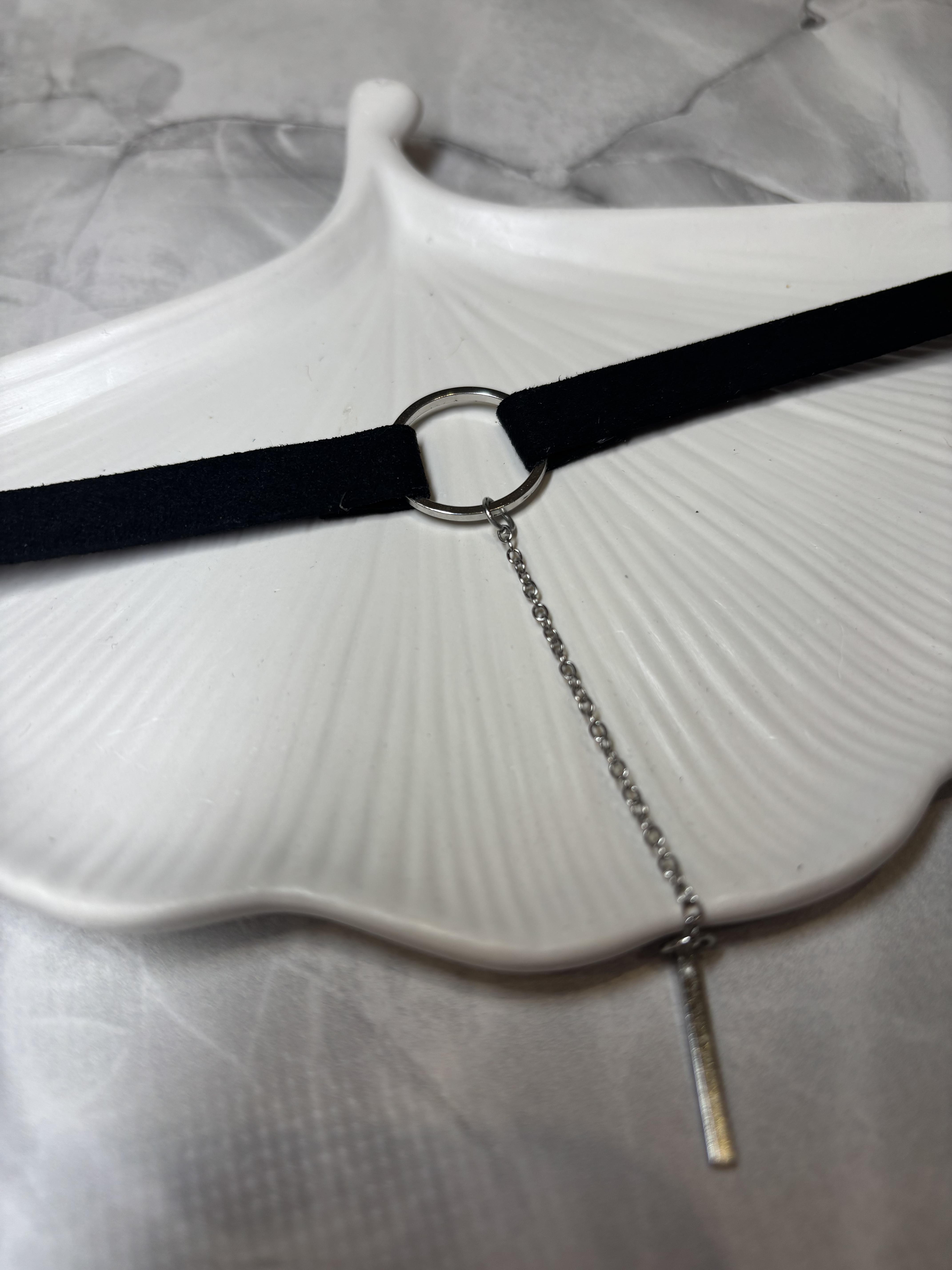 Чокер Mirshine Circle Black/Silver (23015) - фото 1 Чокер Mirshine Circle Black/Silver (23015) - фото 1