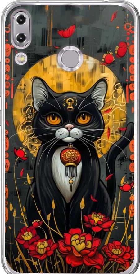 Чехол на Asus Zenfone 5 ZE620KL China Cat (6134u-1554-42517)