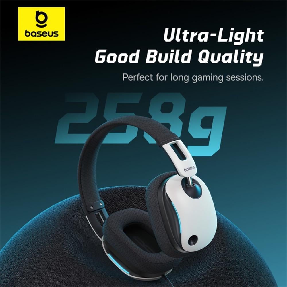 Гарнитура игровая BASEUS GoPlay 1 Max USB 7.1 для PS5/PS4/ПК с микрофоном (A00181003213-00) - фото 13