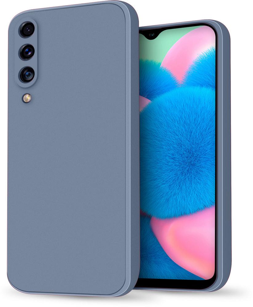 Силиконовый чехол HardCorner для Samsung Galaxy A30s A307 Gray Blue (29982-6D)