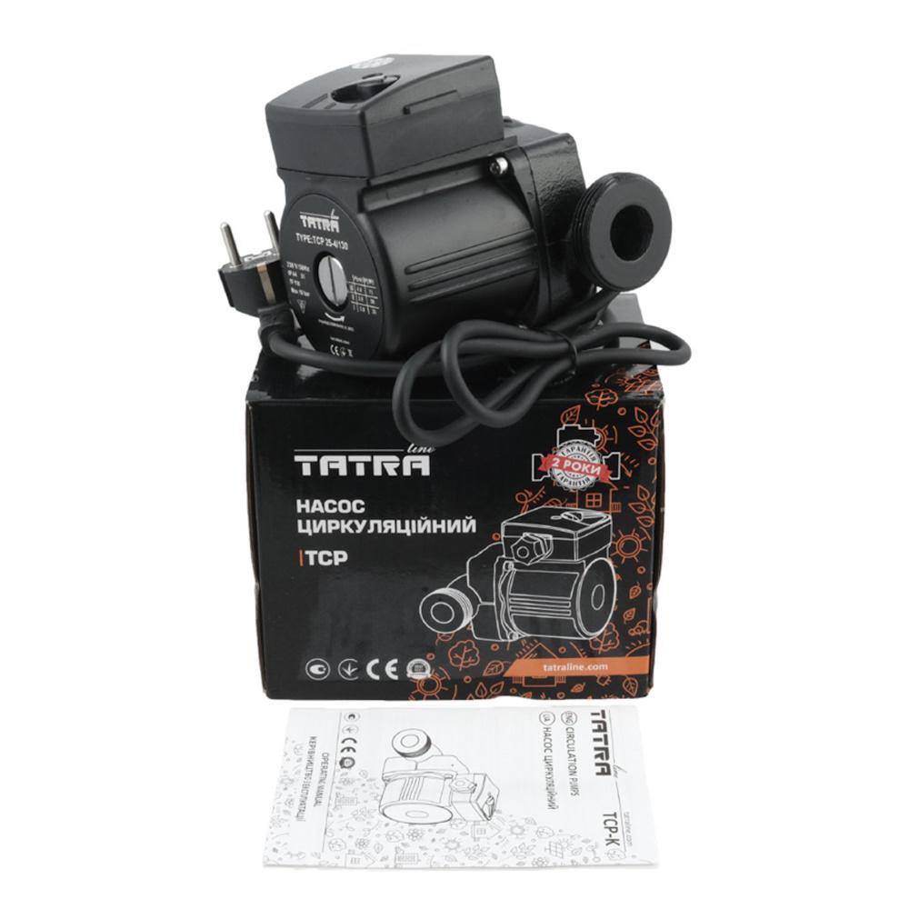 Циркуляційний насос Tatra Line TCP 25-40/130 мм з кабелем (89962) - фото 3 Циркуляційний насос Tatra Line TCP 25-40/130 мм з кабелем (89962) - фото 3