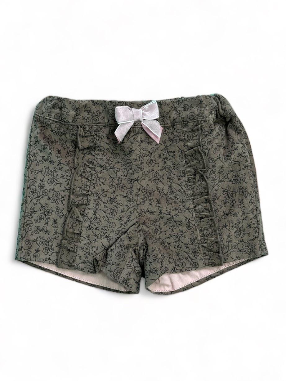 Шорты детские Chicco с цветочным принтом 2-3 года 98 см Темно-серый (2091010542)