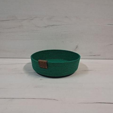 Корзина из хлопкового шнура Зеленый (29527172)