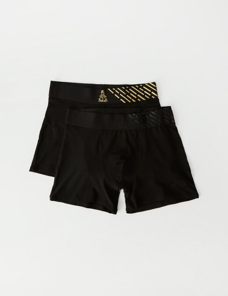 Набор трусов боксеров мужских Diverse DKR VIP GLOS 2 шт. M Черный (5902598944184)