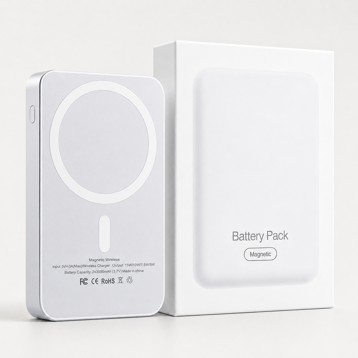 Повербанк магнитный 10000 mAh 22,5 Вт MagSafe беспроводной с быстрой зарядкой/Lightning/Power Delivery (sp10144)