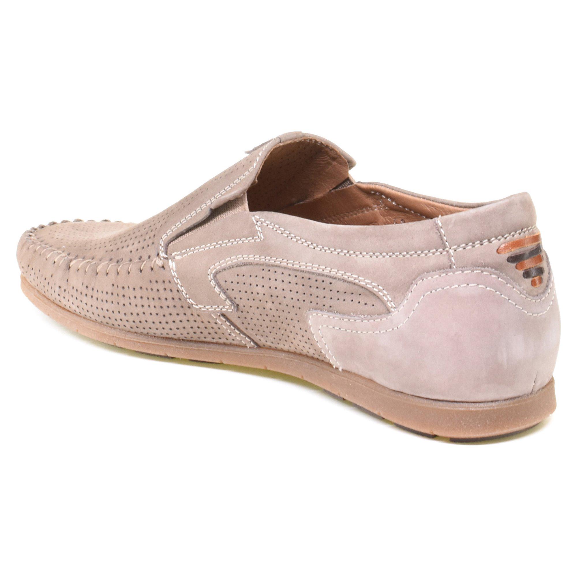 Мокасины мужские Stepter р. 40 Бежевый (89077-40) - фото 11