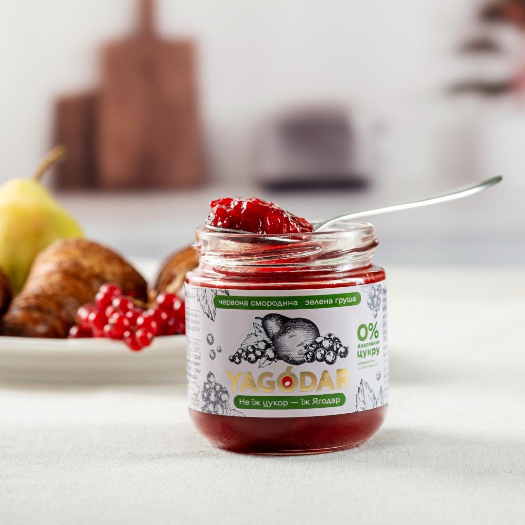 Джем Красная смородина-зеленая груша без сахара 2 шт. (2671838410) - фото 4 Джем Красная смородина-зеленая груша без сахара 2 шт. (2671838410) - фото 4